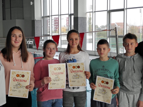 Prve medalje za pećinačke osnovce 