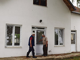 Радови на новом Ловачком дому у Купинову