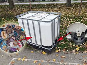 Вандали уништавају дезинфекционе резервоаре