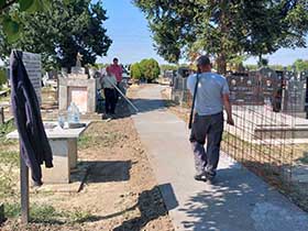 Наставља се уређење месних гробаља