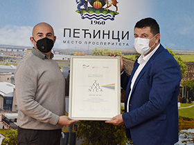 Општини Пећинци уручено признање ГИЗ-а