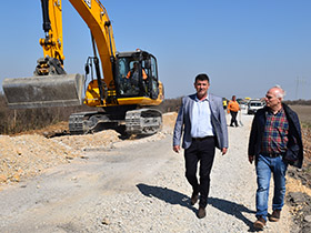 Počela rekonstrukcija najlošije deonice puta u opštini Pećinci