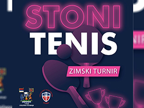 У недељу Зимски турнир у стоном тенису 