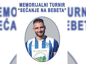 За викенд у Ашањи турнир “Сећање на Бебета”