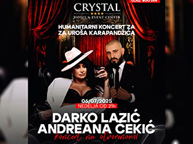 Концерт за Уроша сутра у Кристалу