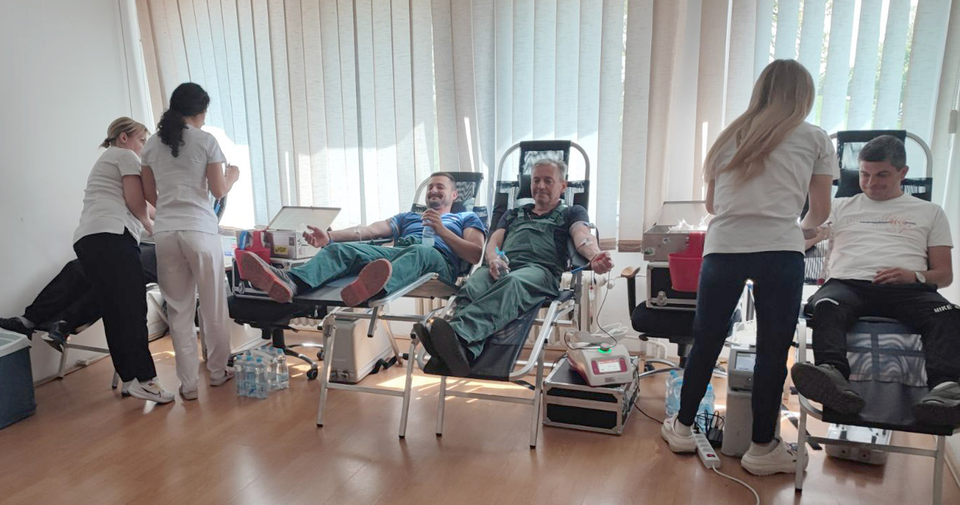 Krv dobrovoljno dalo 35 zaposlenih u pećinačkoj šećerani