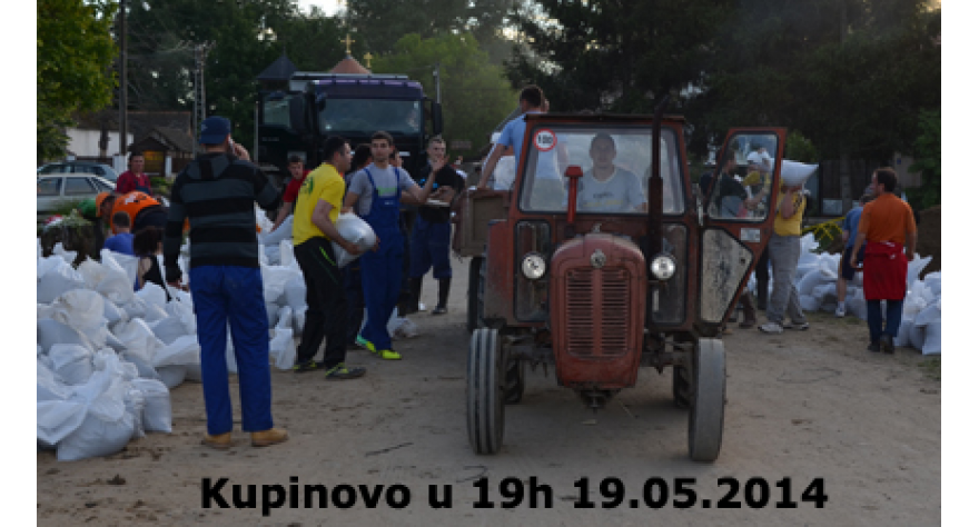 Sava miruje, ali se nasipi utvrđuju