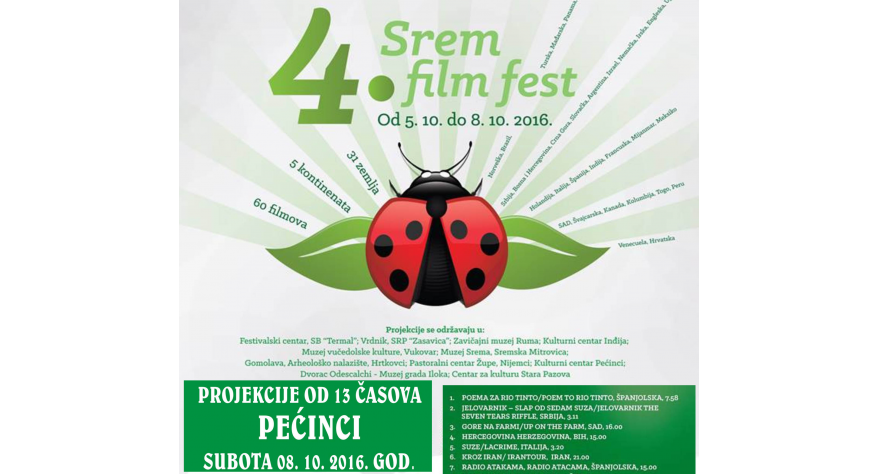 Večeras počinje Srem film fest