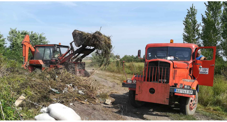 Očišćene dve divlje deponije u Brestaču