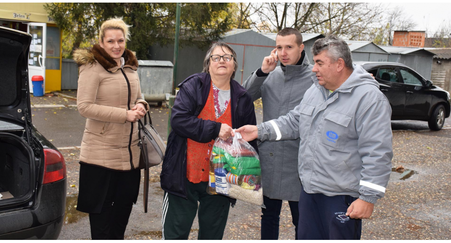 Помоћ за 21 избегличку породицу
