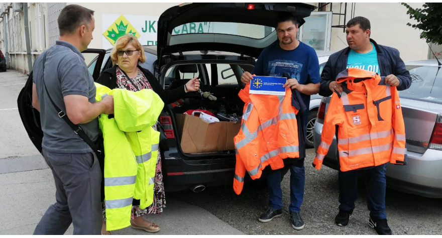 ЈКП “Сава” донирано 23 комплета радне опреме