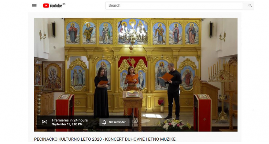 Сутра премијерно концерт духовне и етно музике