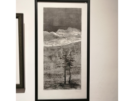 „Безнађе“ Ивана Петковић, техника: линогравура