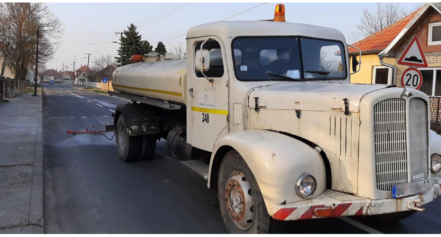 Дезинфекција насеља за време полицијског часа
