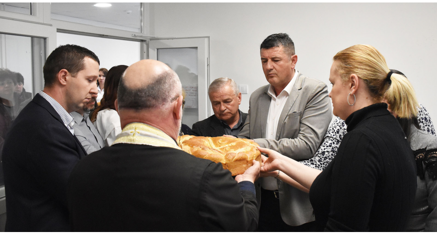 Na krsnu slavu osveštan novi objekat u Šimanovcima