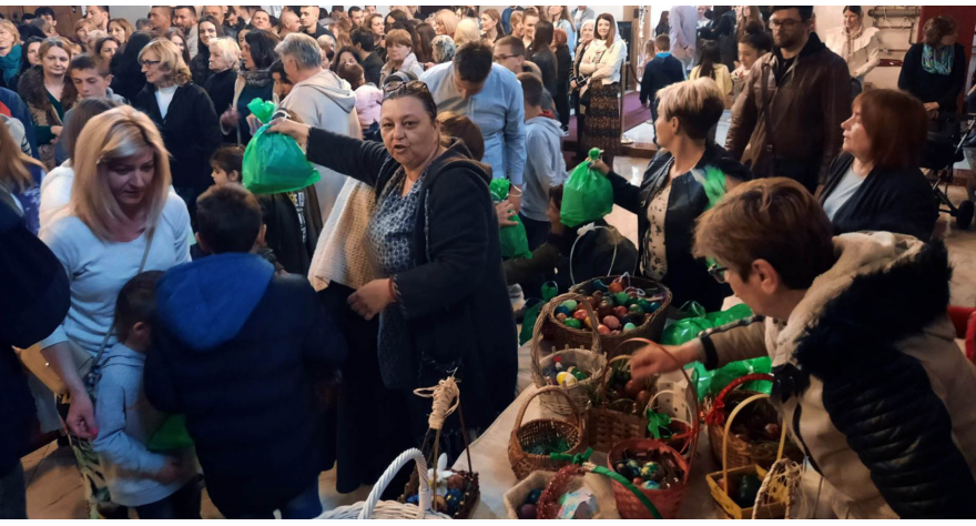 Uskršnje radosti za šimanovačke mališane