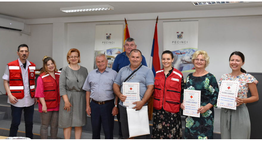 Uručene nagrade dobrovoljnim davaocima krvi