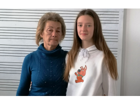 Mila Cvetković i Branka Savić