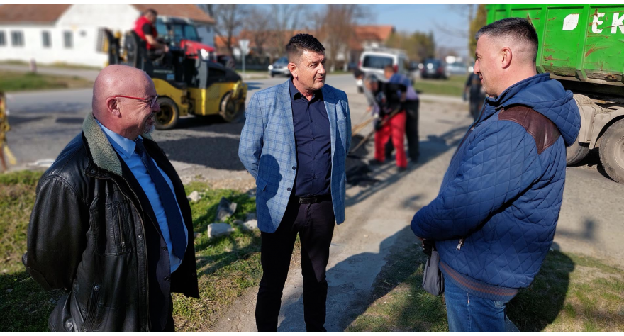 Saniraju se udarne rupe u svim naseljima