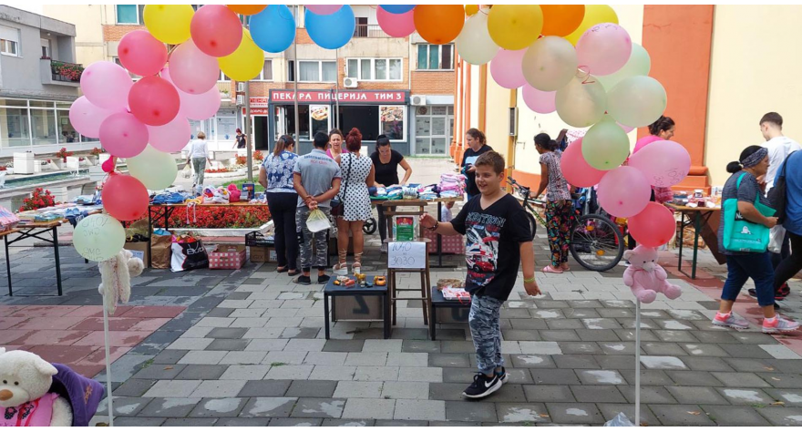 На хуманитарном базару прикупљено 77 хиљада динара за Александру