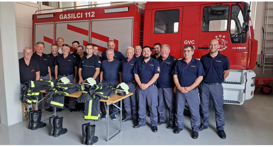 Вредна донација за купинске ватрогасце