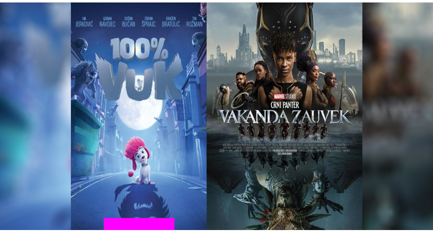 Вечерас две биоскопске пројекције у КЦ-у