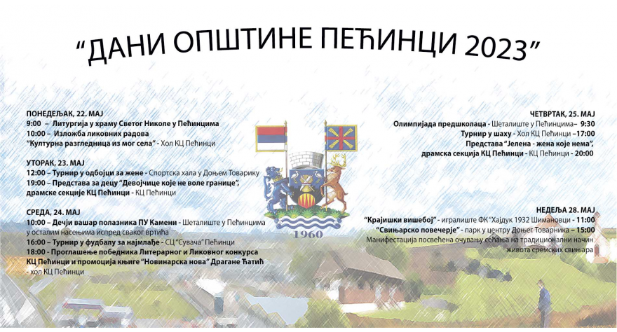 Програм Дана општине Пећинци