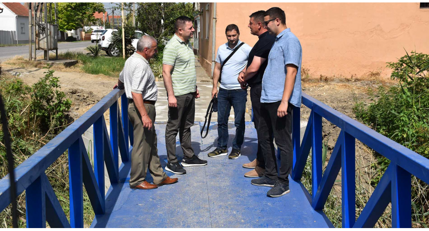 Нов пешачки мост за већу безбедност деце