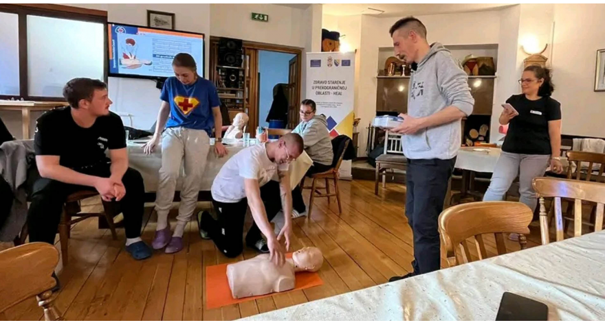 Црвени крст Пећинци део пројекта Хил