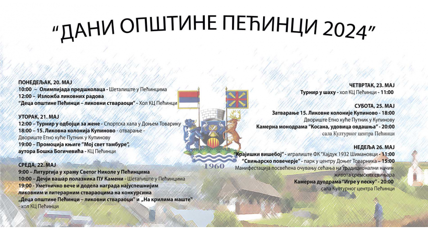 Програм Дана општине Пећинци