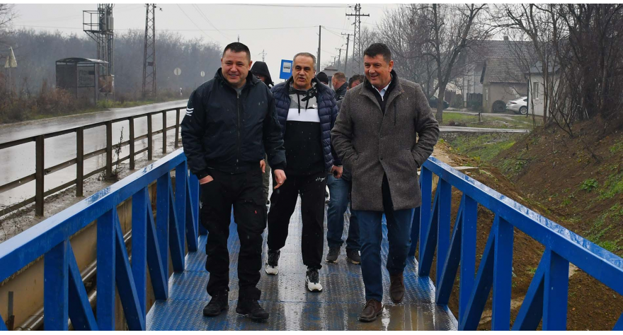 Нови мост повећаће безбедност пешака у Ашањи