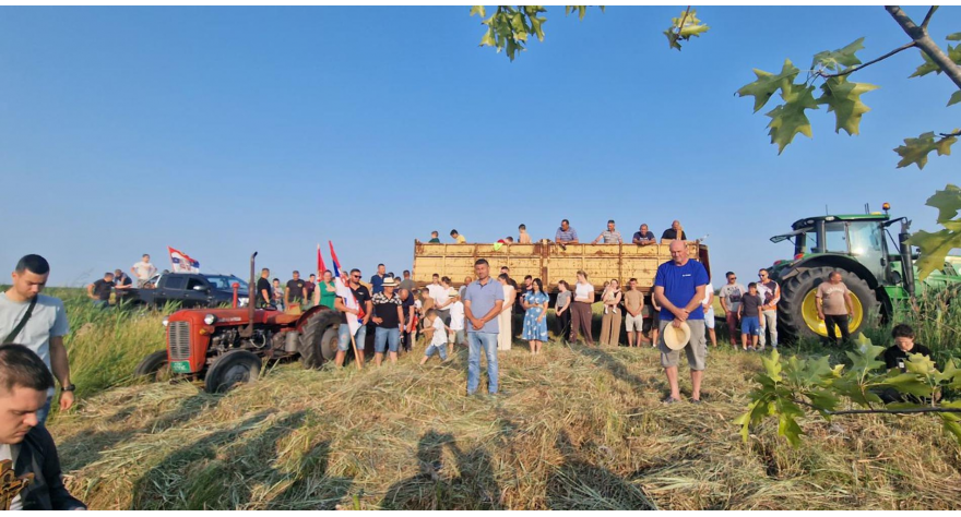 Ратарска литија у Пећинцима