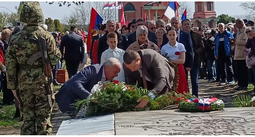 Делегација Општине Пећинци одала почаст херојима Сремског фронта