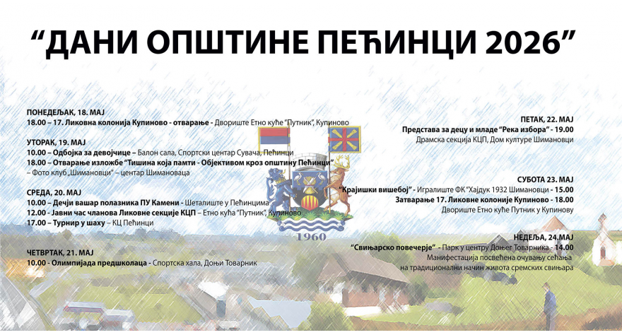 Program Dana opštine Pećinci