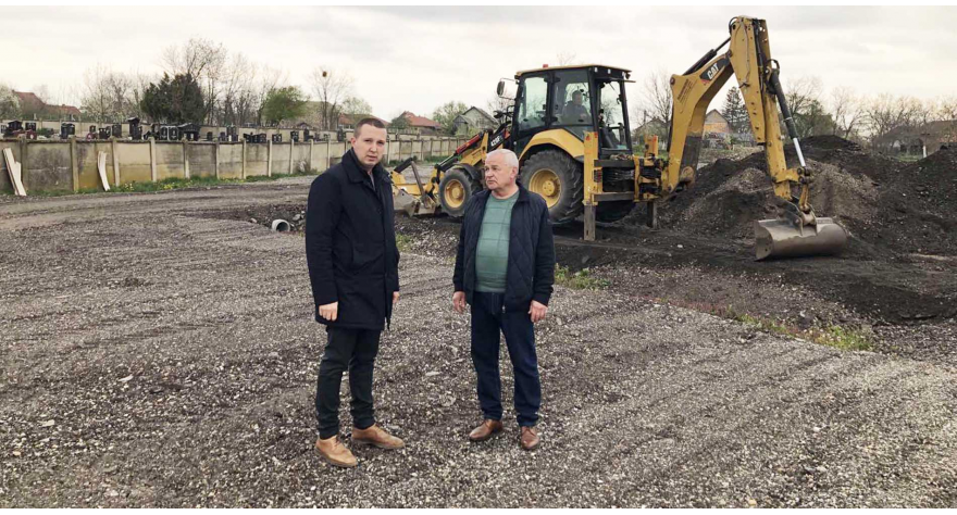 Uređen i proširen parking kod groblja u Šimanovcima